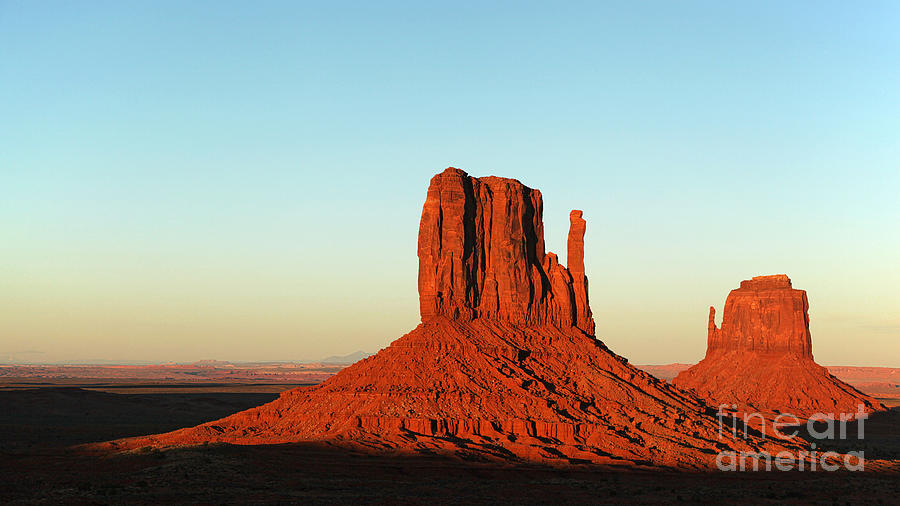 Mitten Buttes at Sunset Photograph by Jane Rix