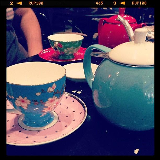 Tea Photograph - Mix And Match Teapots And Teacups by Fay Cruz