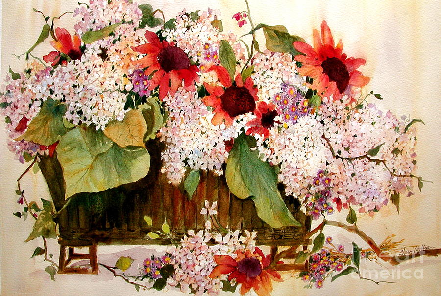 Mixed Bouquet Painting by Sherri Crabtree