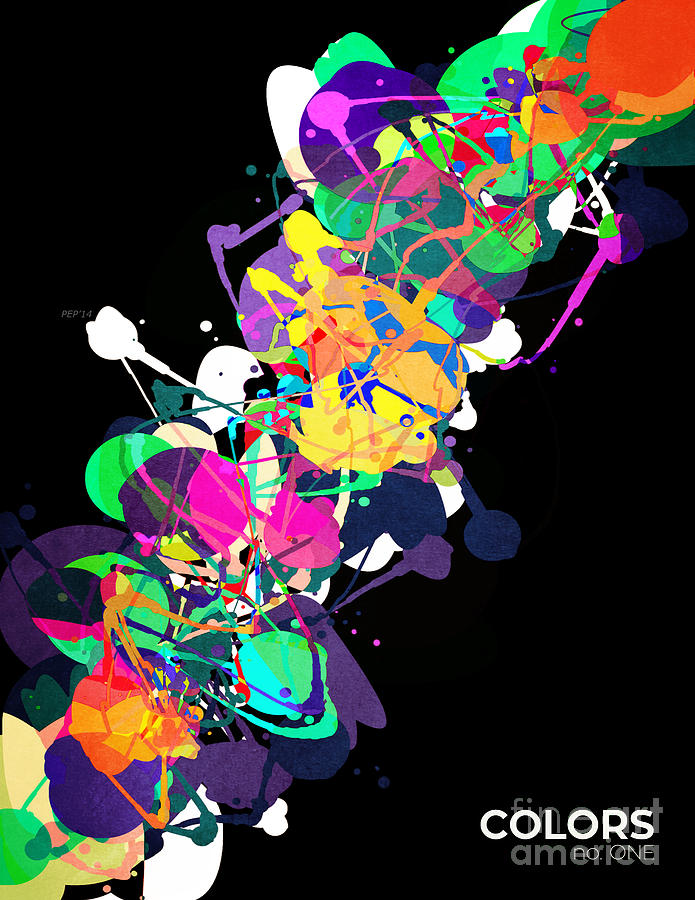 Mixed Media Colors 1 Digital Art by Phil Perkins Mixed Media Colors 1 Digital Art by Phil Perkins