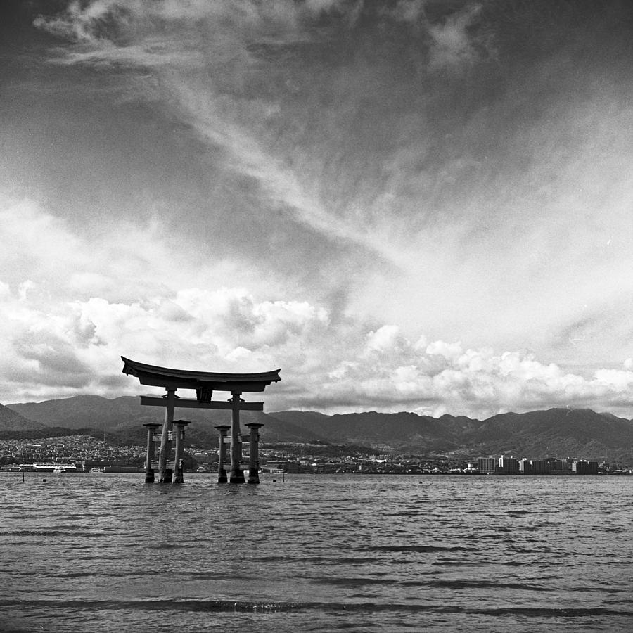 Black And White Photograph - Miyajima Tori by Alex Snay