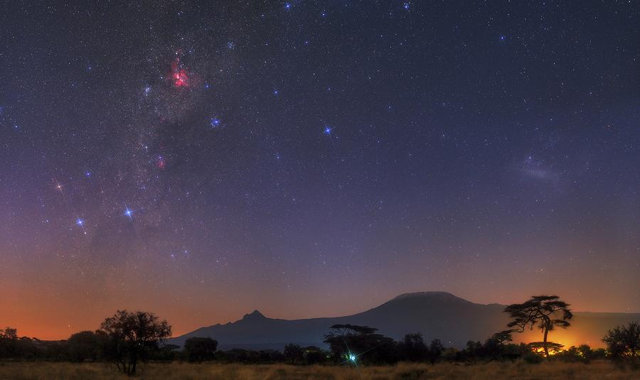 Africa Photograph - Mliky Way And Large Magellanic Cloud by Babak Tafreshi Africa Photograph - Mliky Way And Large Magellanic Cloud by Babak Tafreshi