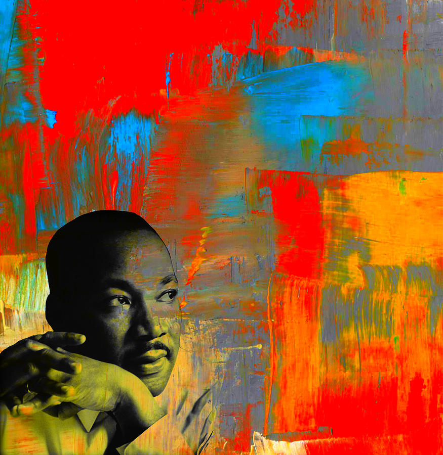 MLK Dreams Mixed Media by Michelle Dallocchio | Fine Art America