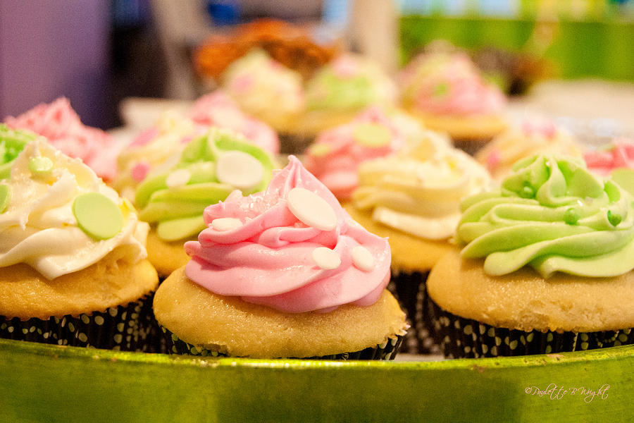 Mmm... Cupcakes Photograph by Paulette B Wright
