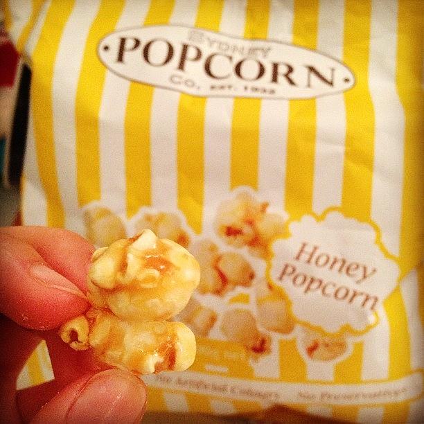 Popcorn Photograph - #mmm #honey #popcorn At Bible Study by Vincy S