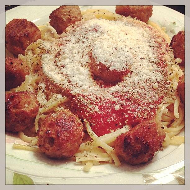 Food Photograph - Mmm #pasta #food #meatballs #igdaily by Craig Kempf
