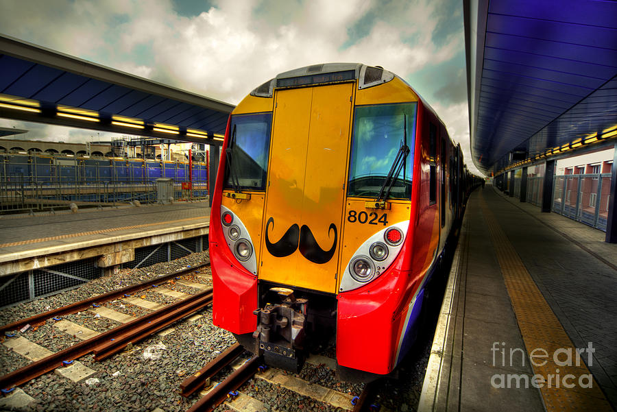 Train Photograph - Mo Train  by Rob Hawkins