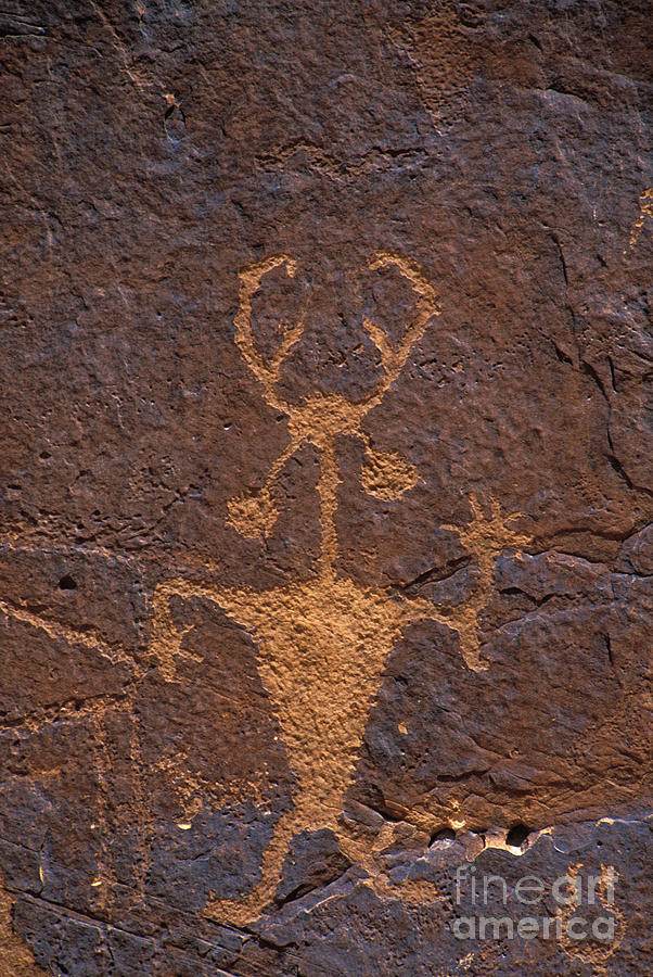 Prehistoric Photograph - Moab Man - FS000397 by Daniel Dempster