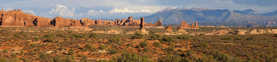 Moab Panorama Photograph by Greg Wells