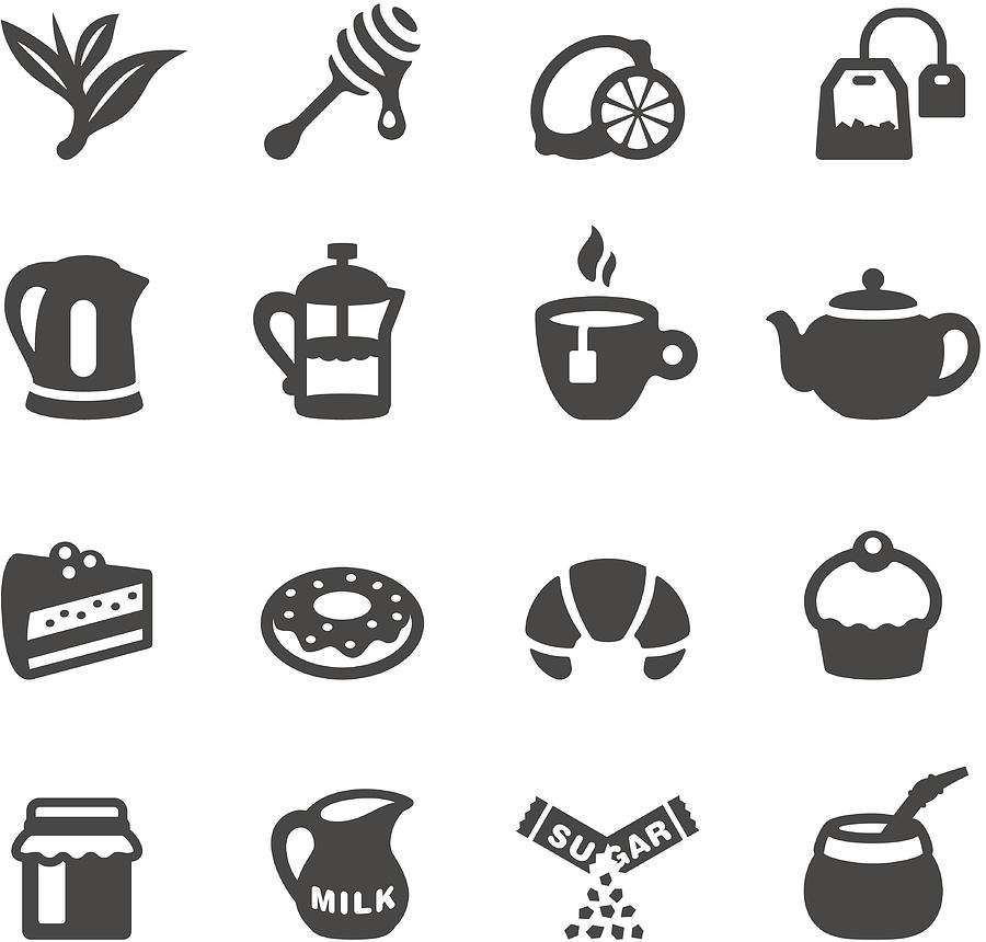 Mobico icons - Tea Drawing by Lushik