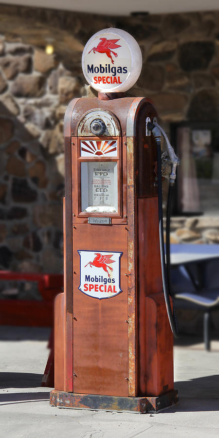 Mobilgas Special - Wayne Gas Pump Photograph by Mike McGlothlen