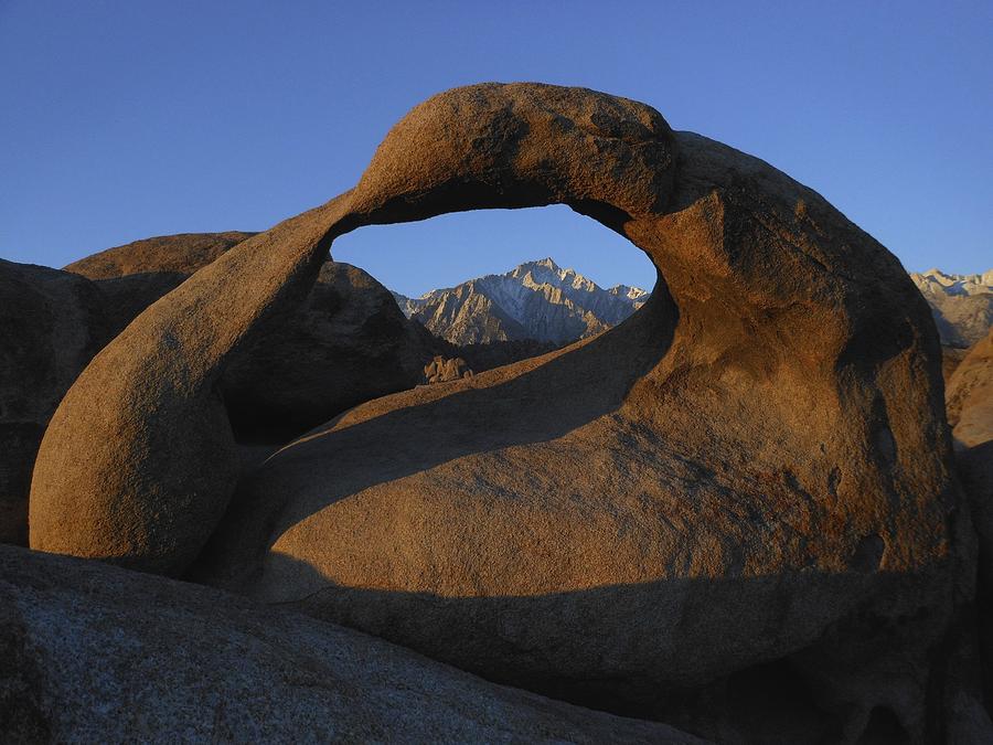 Mobius Arch and Snow Capped Peak by Don Kreuter Mobius Arch and Snow Capped Peak by Don Kreuter