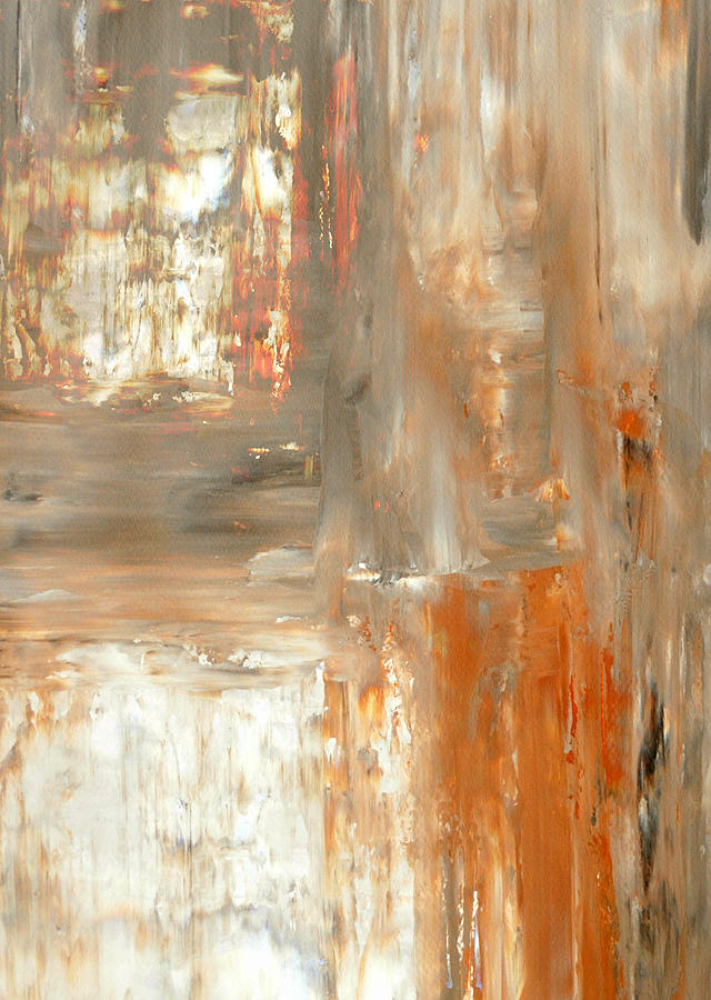 Abstract Painting - Mocha by CarolLynn Tice