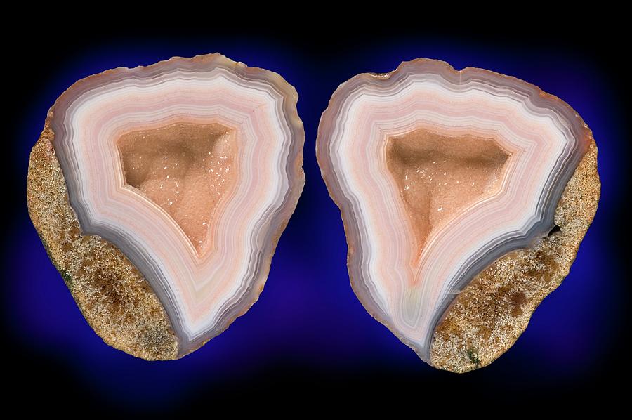 Moctezuma Agate Photograph by Natural History Museum, London/science Photo Library