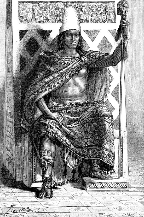 Moctezuma II, Ninth Tlatoani, Aztec Photograph by British Library