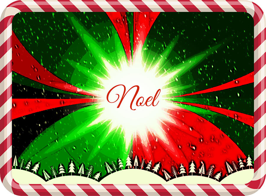 Mod Cards - Noel Digital Art by Aurelio Zucco
