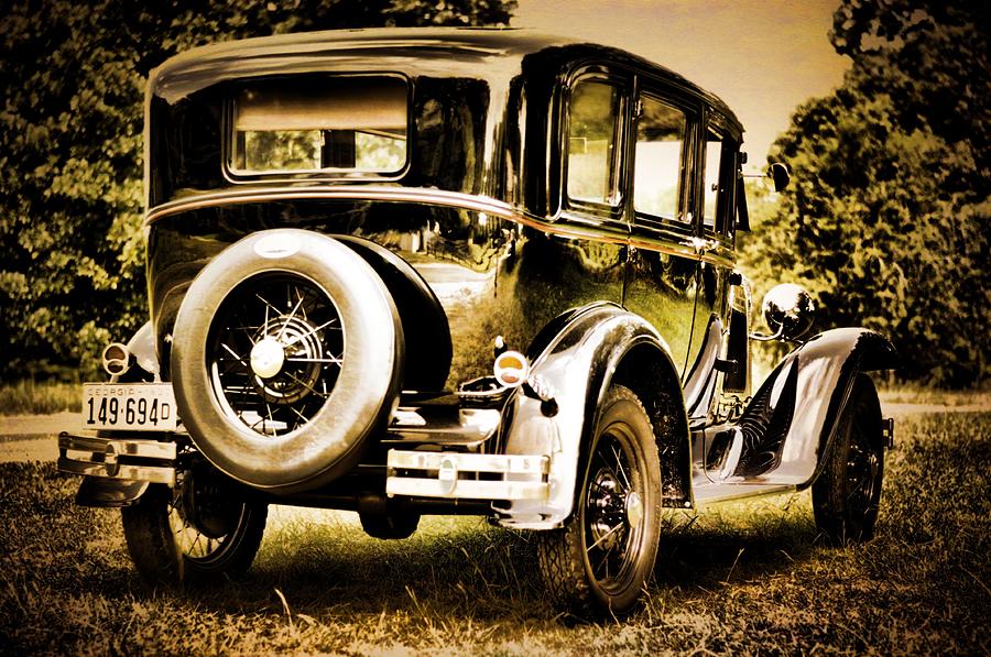 Vintage Photograph - Model A by A R Williams