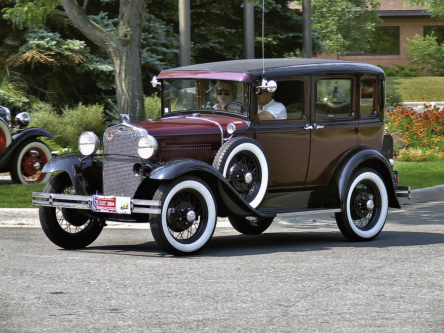 Model A Ford Photograph by Richard Gregurich