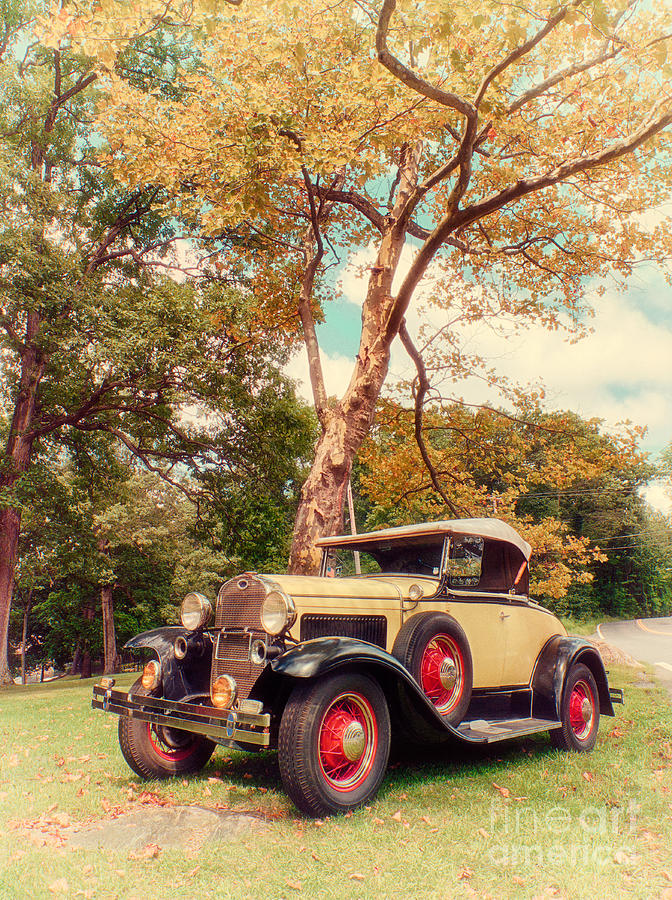 Model A Roadster - retro version Photograph by Mark Miller