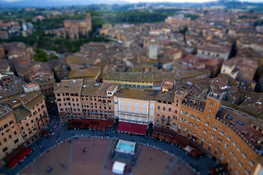 City Photograph - Model City Square by Casey Marvins