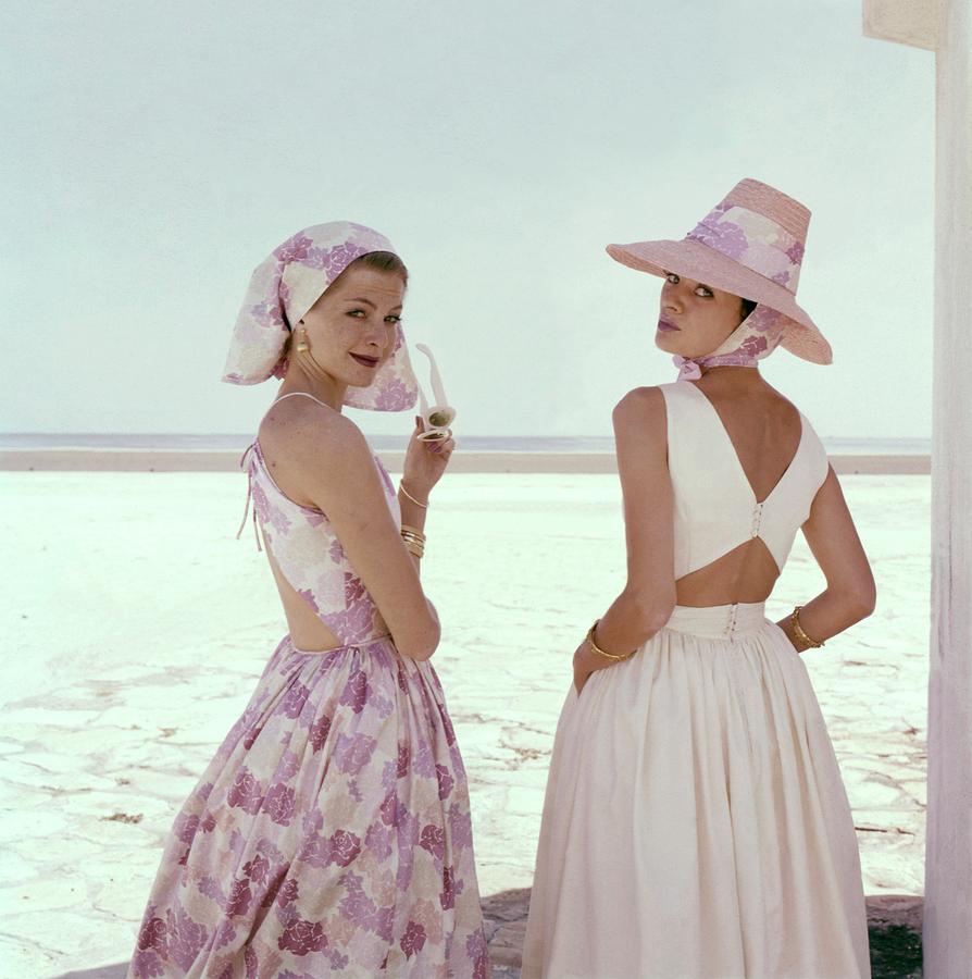 Models Wearing Summer Dresses Photograph by Sante Forlano