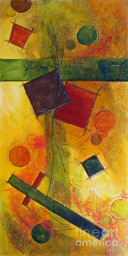 Moderated Painting by Phyllis Howard