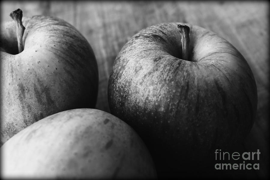 Modern Apples Photograph by Clare Bevan
