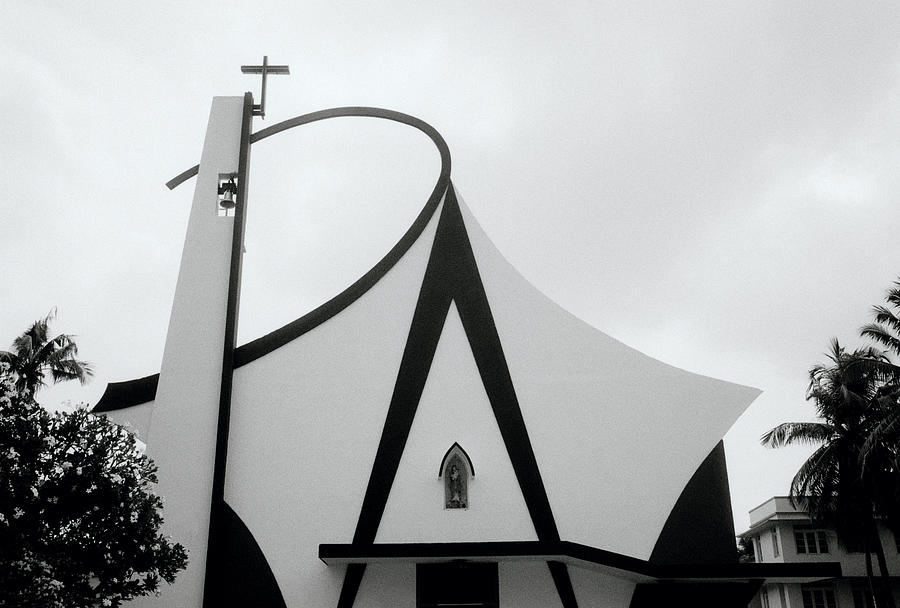 Modern Church In Cochin Photograph by Shaun Higson
