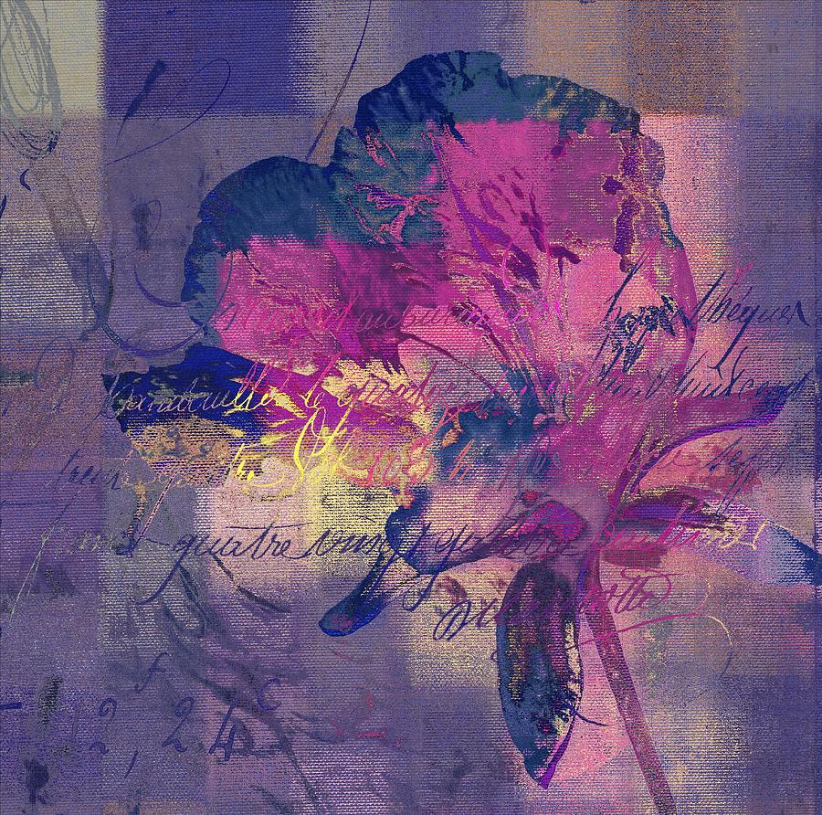 Iris Digital Art - Modern Floral - 072083158 - mp02b by Variance Collections