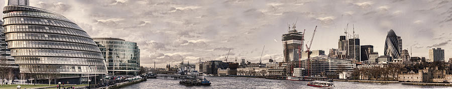 London Photograph - Modern London by Heather Applegate