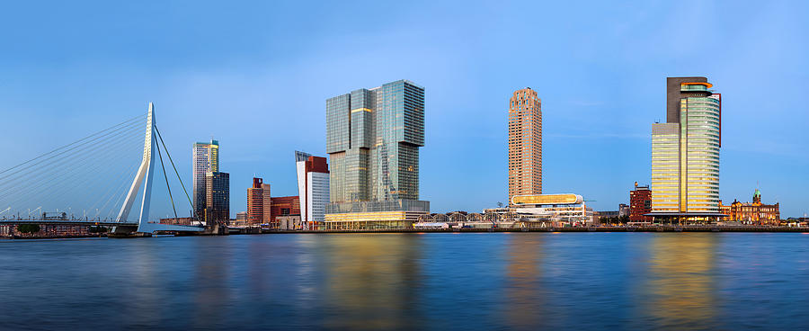 Architecture Photograph - Modern Rotterdam by Mihai Lefter