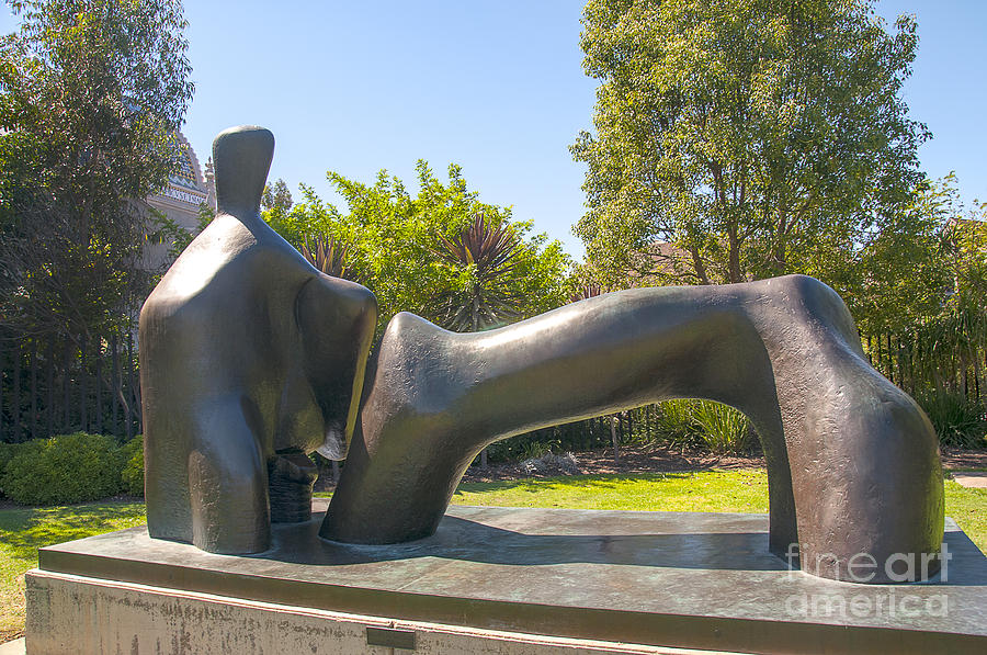 Modern Sculpture in San Diego Photograph by Brenda Kean