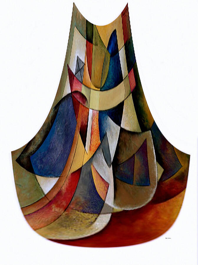 Modern Vase Digital Art by Rafael Salazar