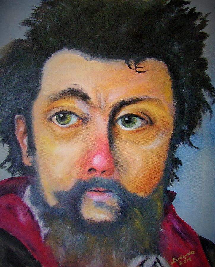 Modest Musorgskij Painting by Ryszard Ludynia