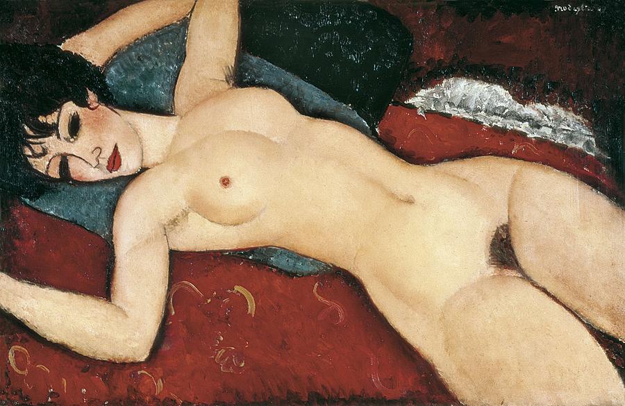 Modigliani, Amedeo 1884-1920. Sleeping Photograph by Everett