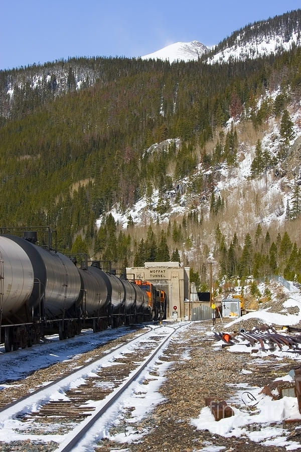 Moffat Tunnel East Portal at the Continental Divide in Colorado Photograph by Steven Krull