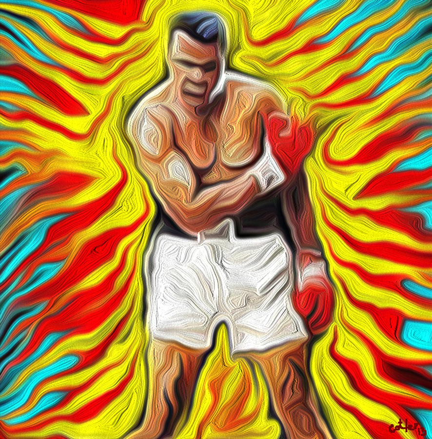 Mohamed Ali Digital Art by GR Cotler - Fine Art America