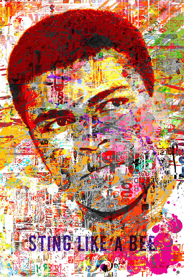 Mohammad Ali Painting by Gary Grayson
