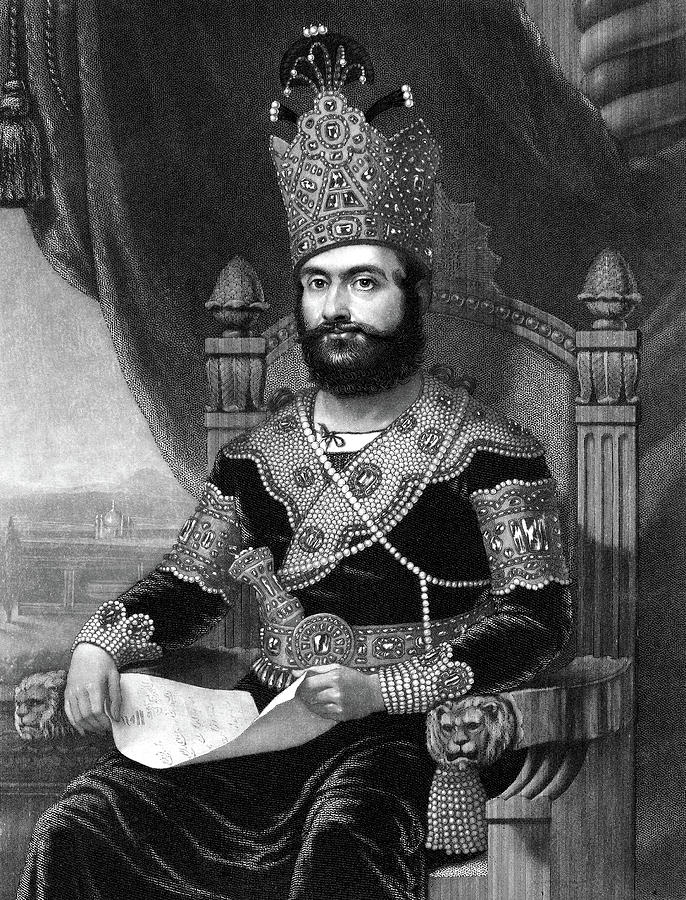 Mohammad Shah (1810-1848) Painting by Granger - Pixels