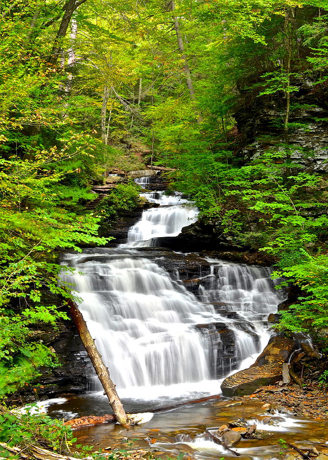Mohican Falls Photograph by Frozen in Time Fine Art Photography