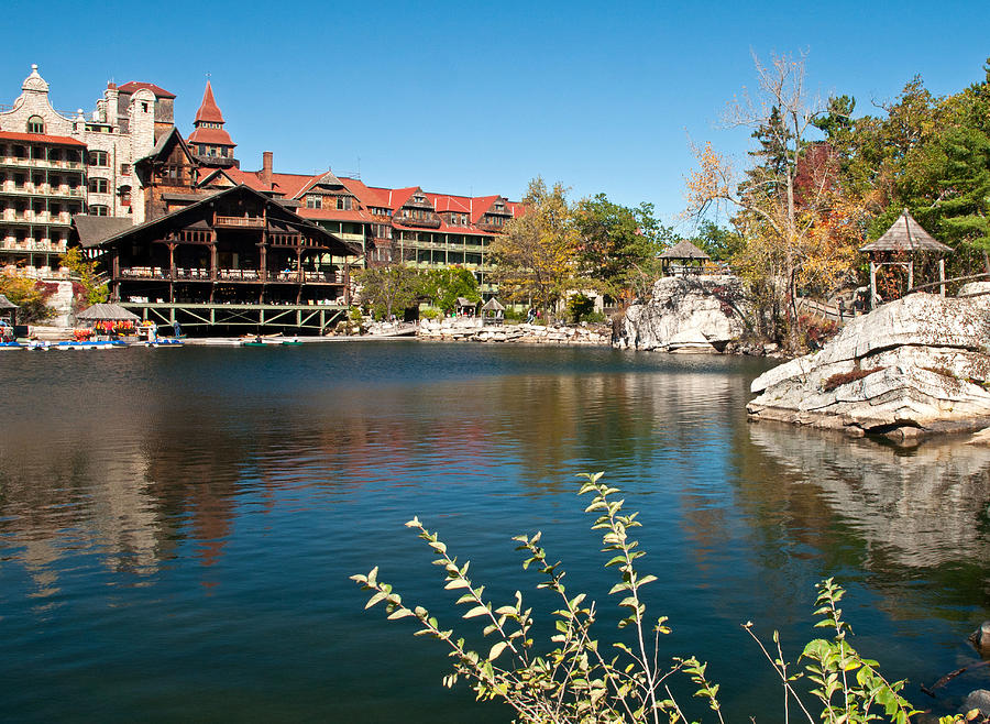 Mohonk With Lake Photograph