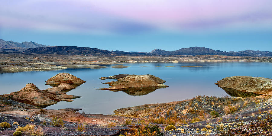 Mojave Desert Lake Photograph by Renee Sullivan