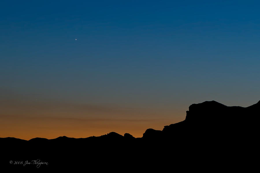 Mojave Sunset Photograph by Jim Thompson