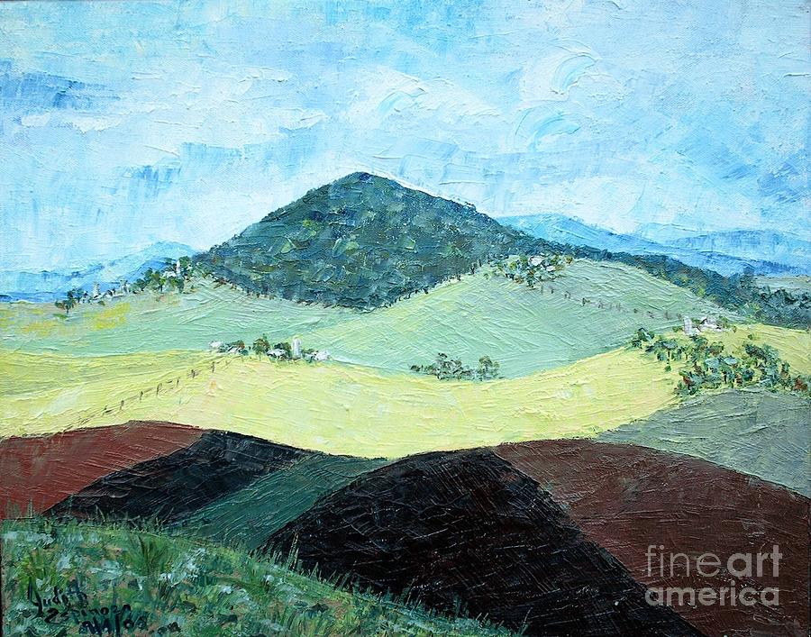 Mole Hill - SOLD Painting by Judith Espinoza