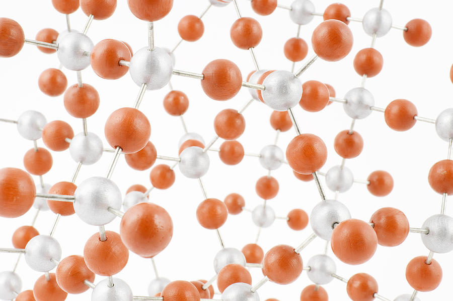 Molecular Model Photograph by Chevy Fleet