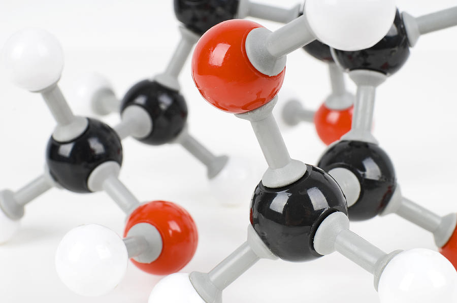 Molecule Model Photograph by Chevy Fleet