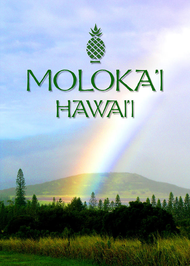 Molokai Hawaii Greeting Card Photograph by James Temple