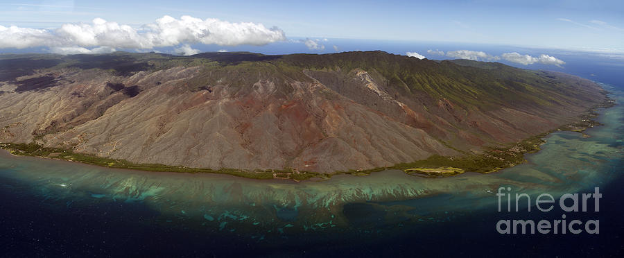 Island Photograph - Molokai Shoreline by Paul Karanik