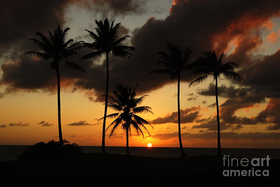 Moloki Sunset Photograph by Vivian Christopher