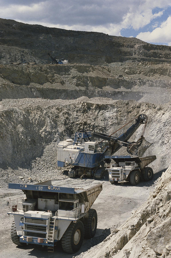 Molybdenum Mine, Idaho Photograph by Theodore Clutter